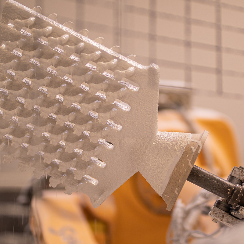 5. Automatic “stuccoing” by addition of further ceramic layers
